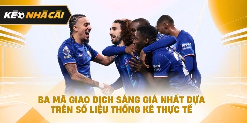 ba mã giao dịch sáng giá nhất dựa trên số liệu tổng hợp số liệu thực tế